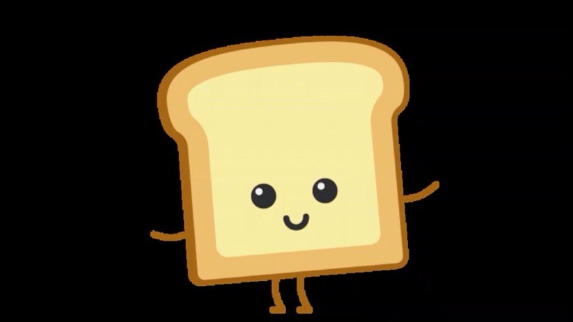烤面包MG动画特效素材