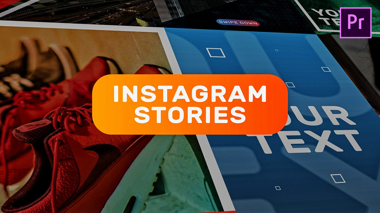  9个Instagram故事素材PR模板