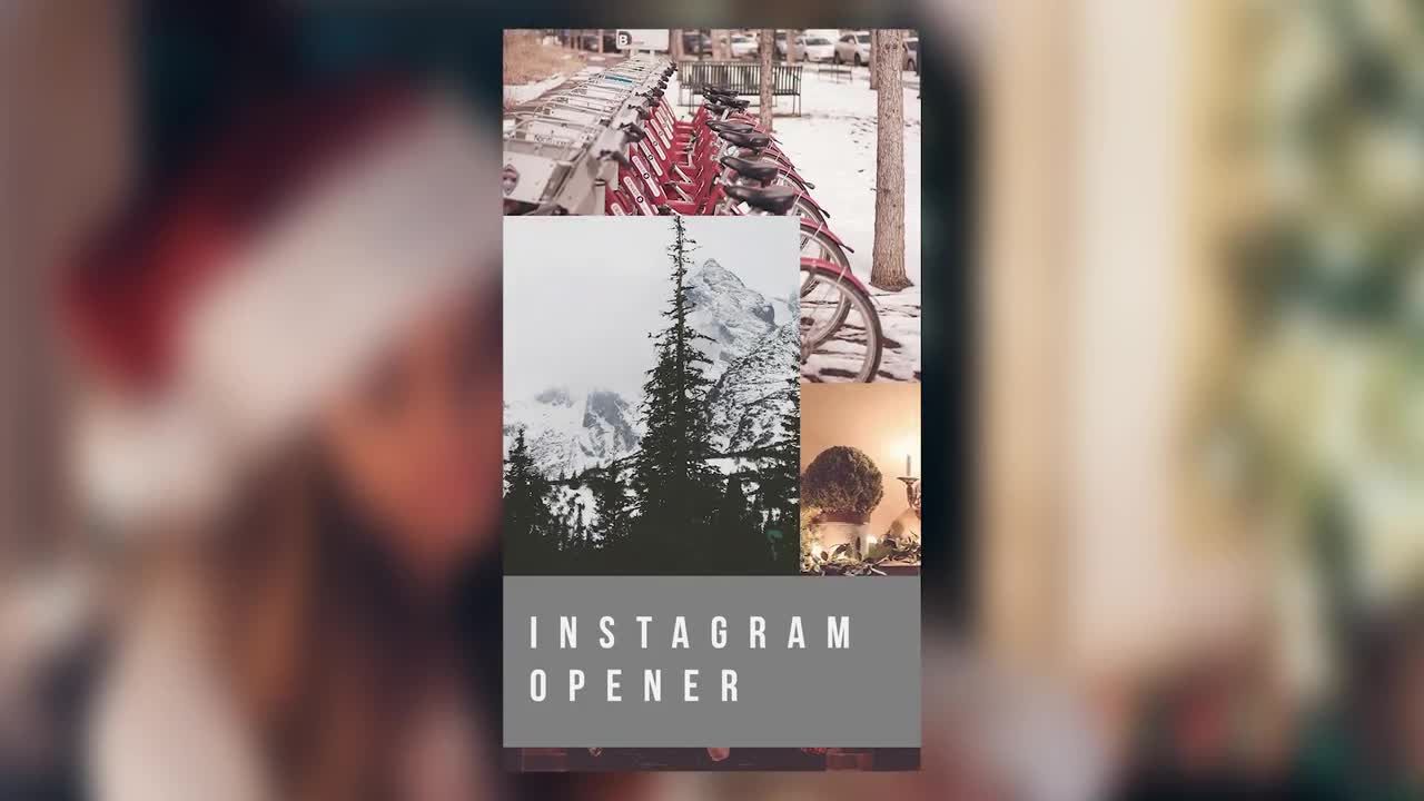 令人惊叹Instagram故事促销项目宣传pr模板素材
