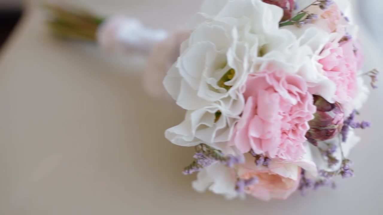婚礼花束视频设计素材