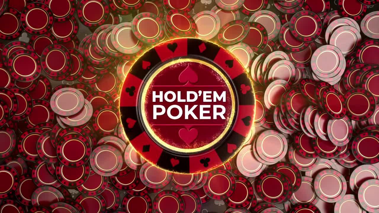 赌博筹码logo动画视频PR模板