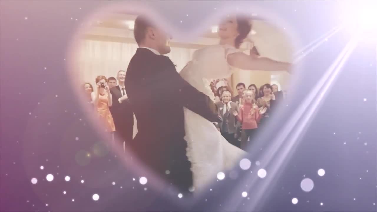 婚礼或爱情主题视频剪辑pr模板