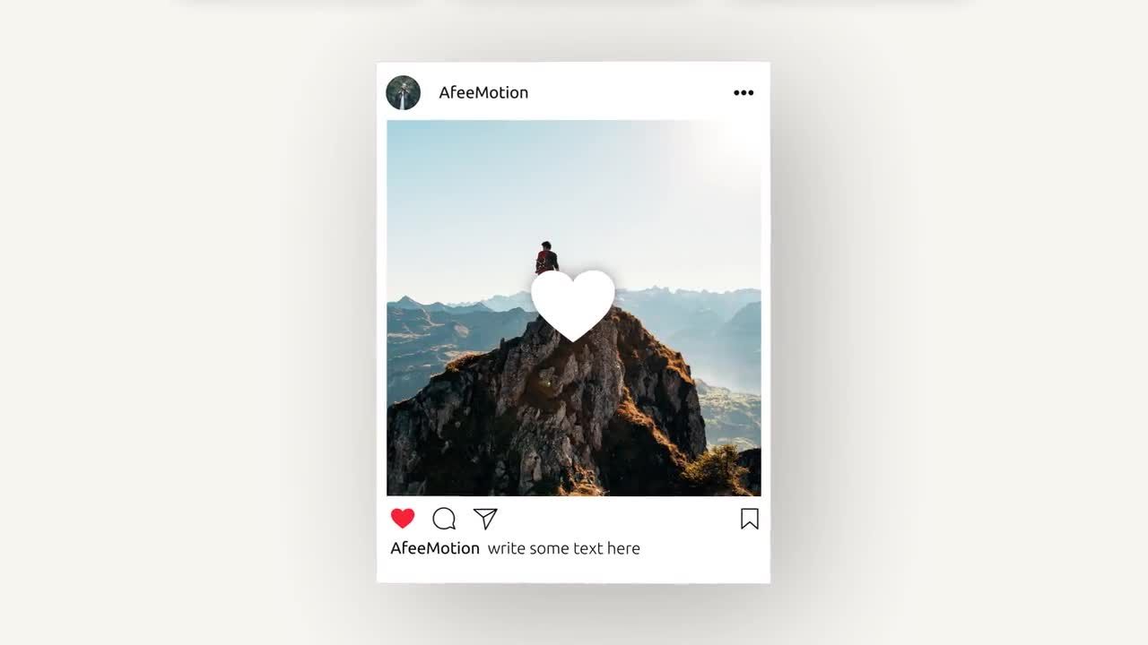 3D立方体效果Instagram促销AE模板