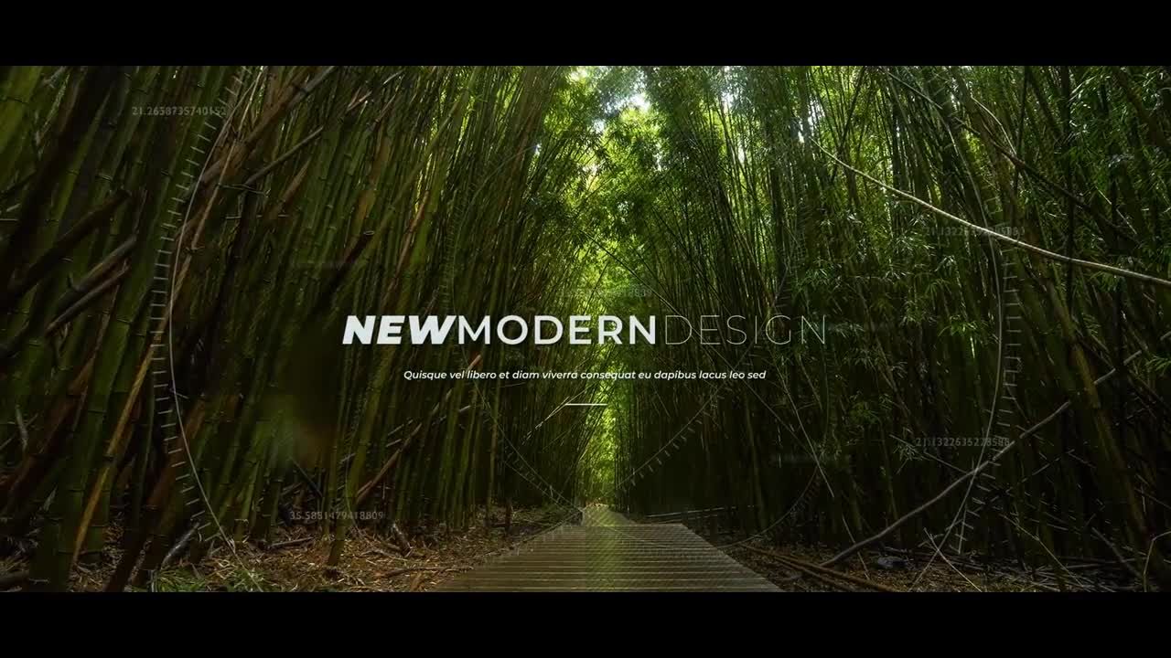 现代时尚旅游视频素材PR模板