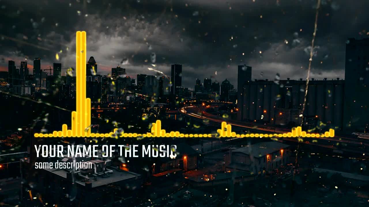 音乐视频宣传片介绍AE模板