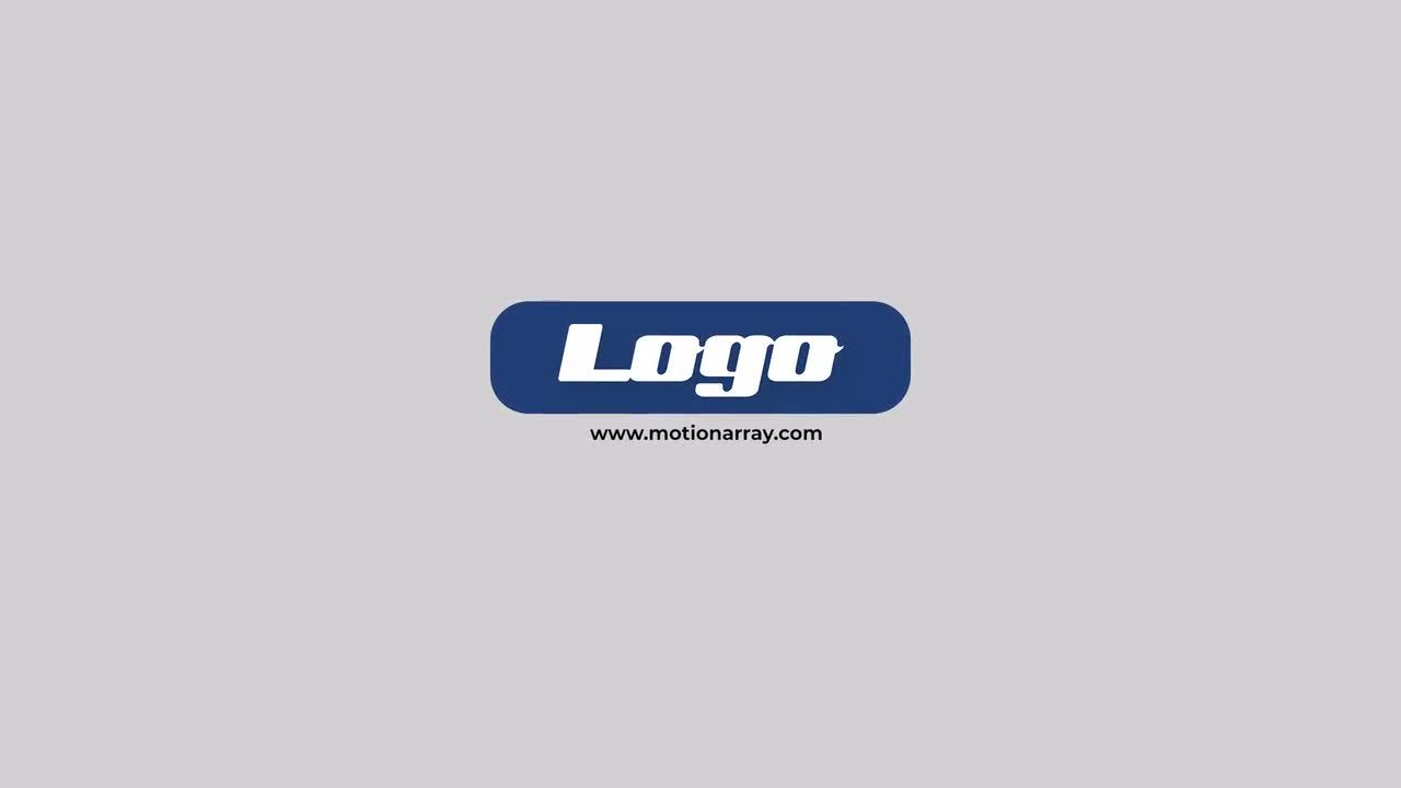 简洁logo开场视频素材PR模板