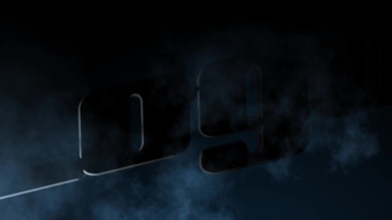 暗黑电影标志logo动画AE模板