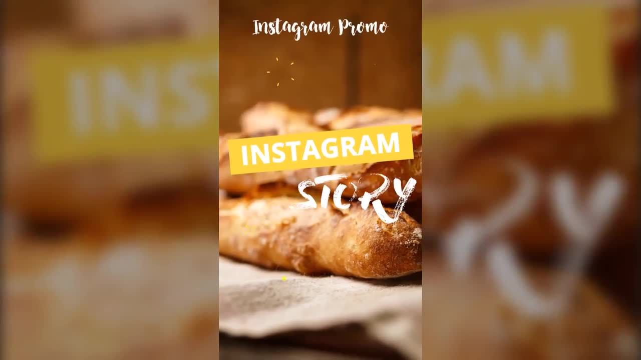 动态动画Instagram促销故事AE模板