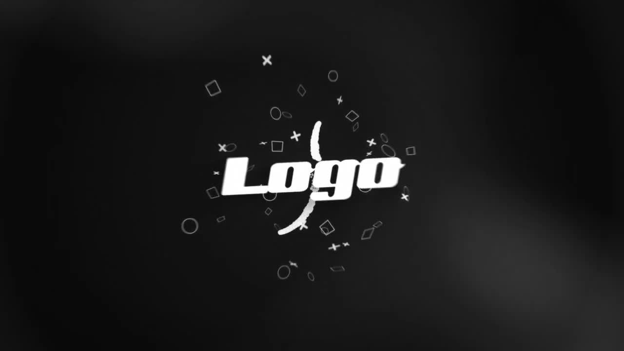 时尚简洁的Logo动画展示AE模板