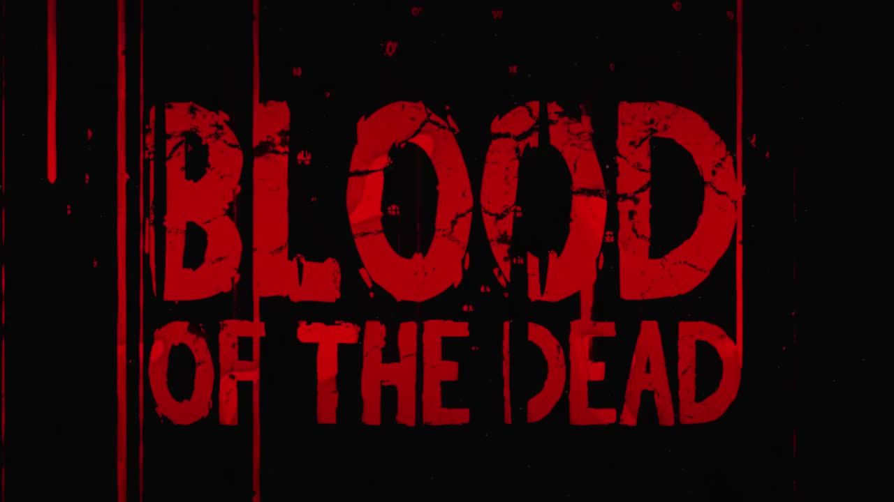 恐怖血液流动视频标题字幕特效AE模板