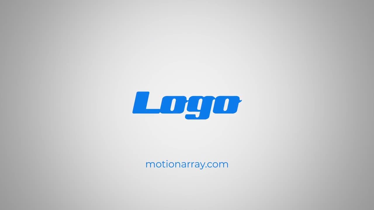 简短的动画效果Logo标题AE模板