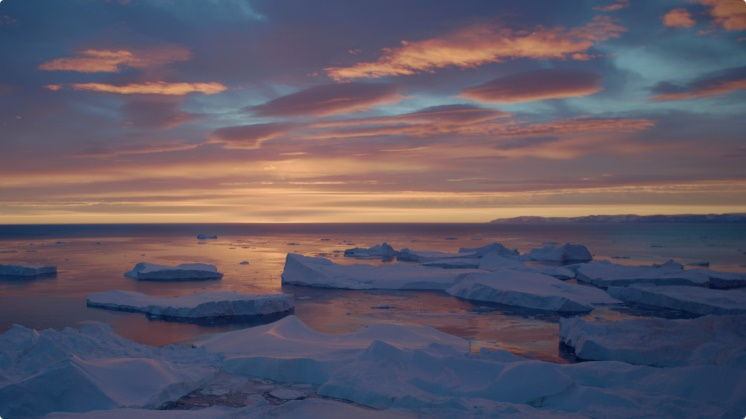 伊卢利萨特冰峡湾(夜晚)Mac视频屏保