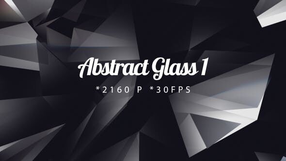 抽象玻璃1高清视频素材