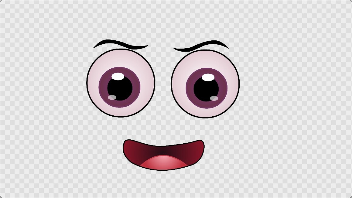 可爱卡通综艺贴图面部表情动画循环素材9