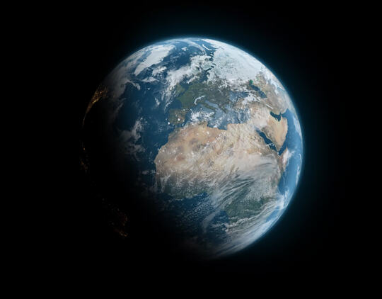 科幻星云太空黑洞行星地球陨石4K视频特效动画合成素材17