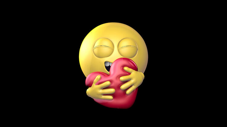 三维卡通搞怪Emojis表情循环动画65