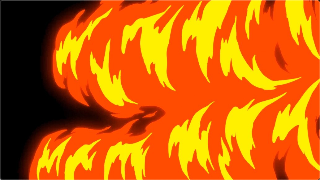能量电流爆炸转场烟雾火焰液体MG图形动画62