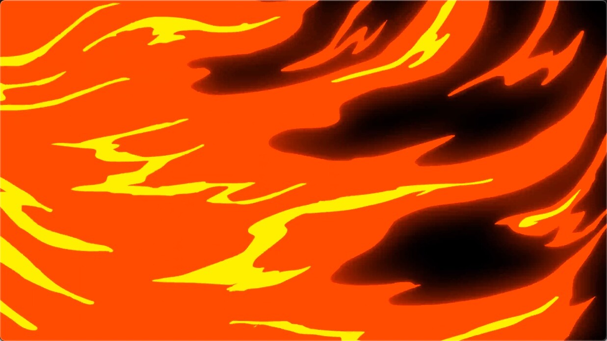 能量电流爆炸转场烟雾火焰液体MG图形动画66
